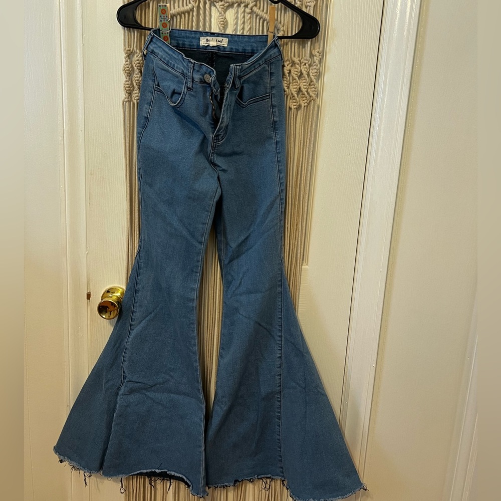 Threebirdnest High Waist Stretch Flare Jeans